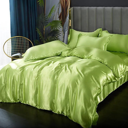 SATINLUXE Satin Silk Bedding Set