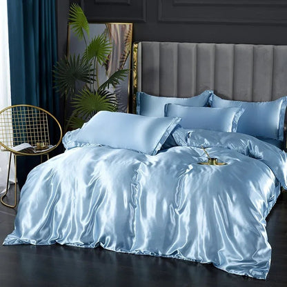 SATINLUXE Satin Silk Bedding Set