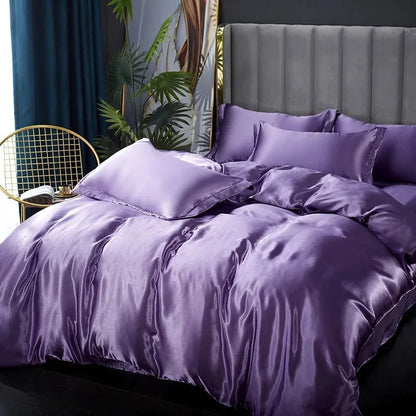 SATINLUXE Satin Silk Bedding Set