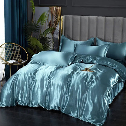 SATINLUXE Satin Silk Bedding Set