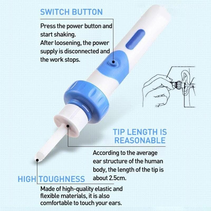 EarVac Pro Electric Earwax Vacuum Cleaner