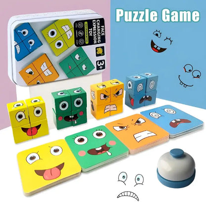 Wooden Building Blocks Learning Toy, Ages 3+