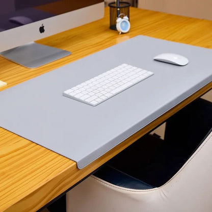 DESKCOMFORT Ergonomic PU Leather Desk Mat
