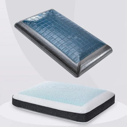 COOLREST Ergonomic Gel Cooling Pillow