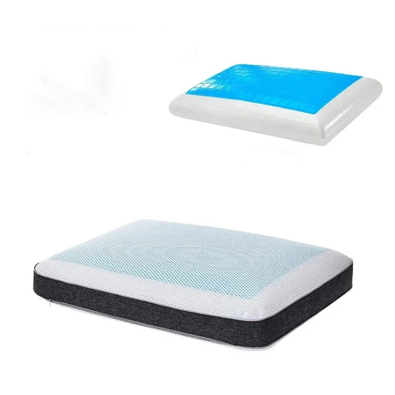 COOLREST Ergonomic Gel Cooling Pillow