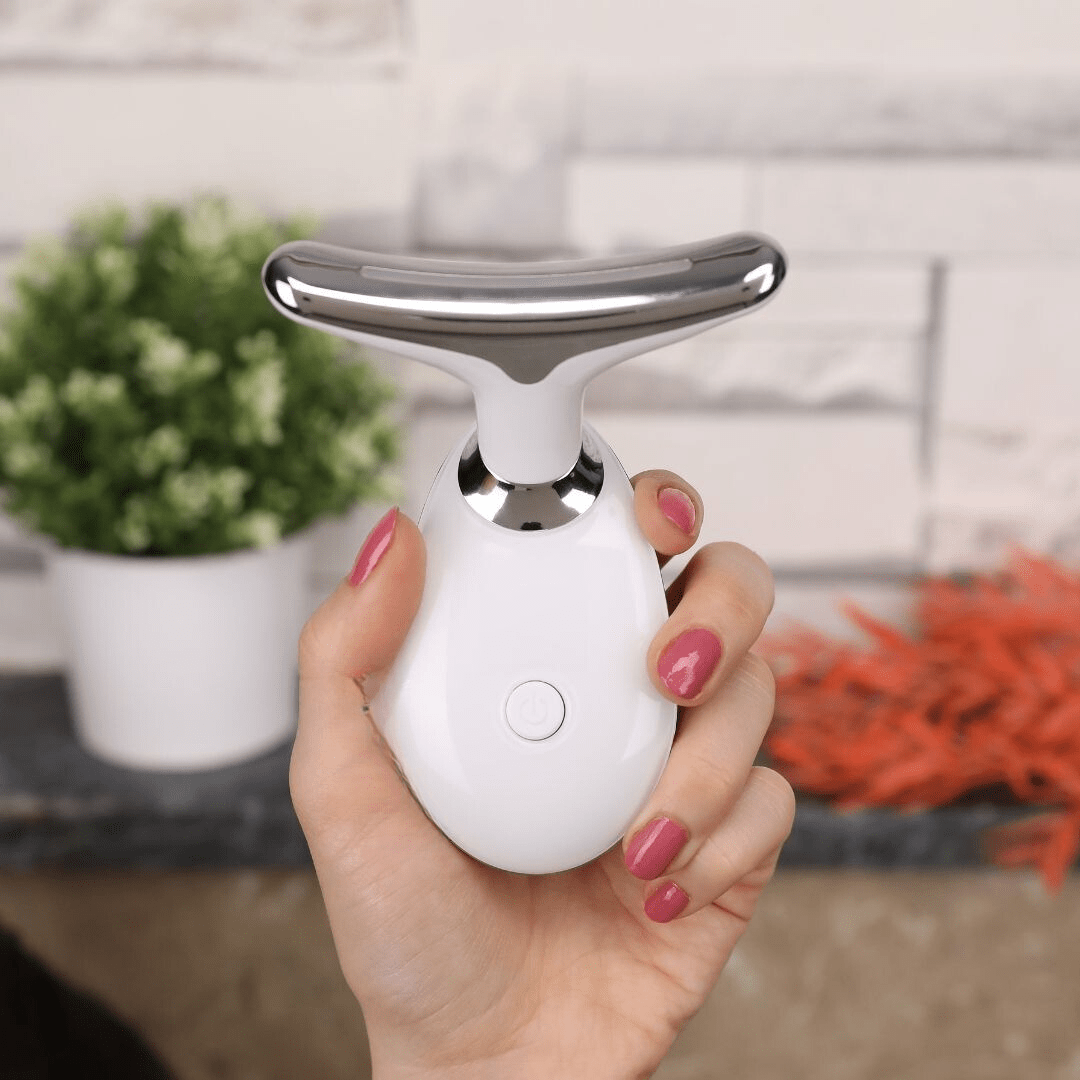 Serenetouch 3-in-1 Facial Massager image with text 1