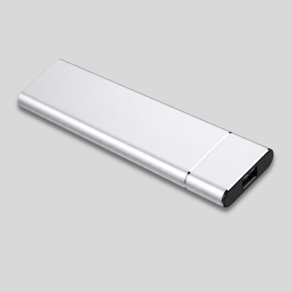 Portable External Hard Drive 500GB, Aluminum USB Storage Device for Photos & Work Files