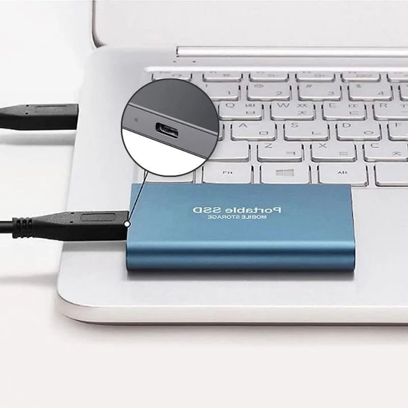 External Storage Drive, Ultra-Fast USB, Plug & Play Backup