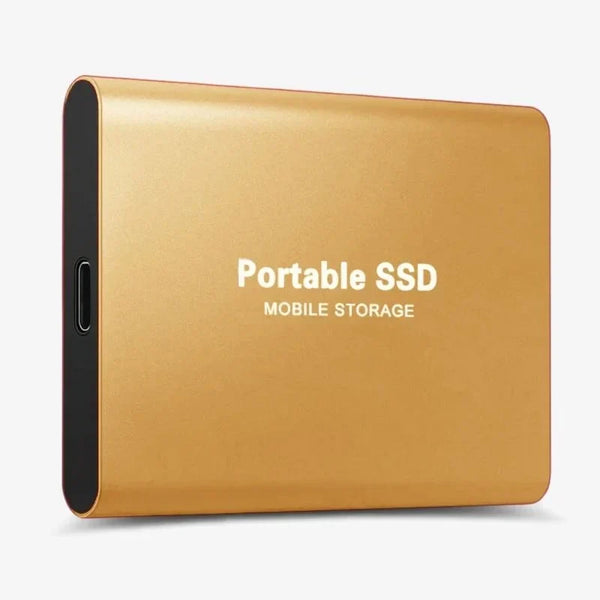 Portable External SSD, Ultra Fast USB 3.1 Plug & Play Backup Drive 500GB to 4TB for PC