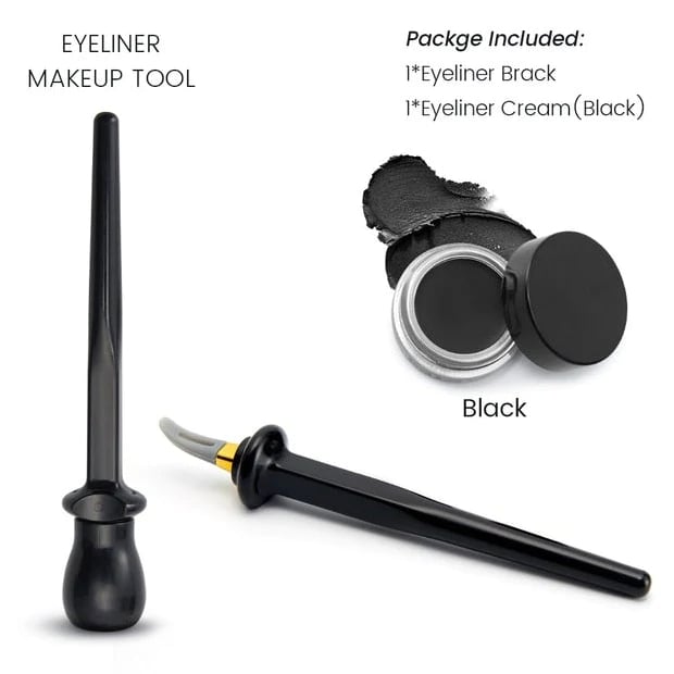 Eyeliner Pen, Precision Tip, Long-Lasting Smudge-Proof