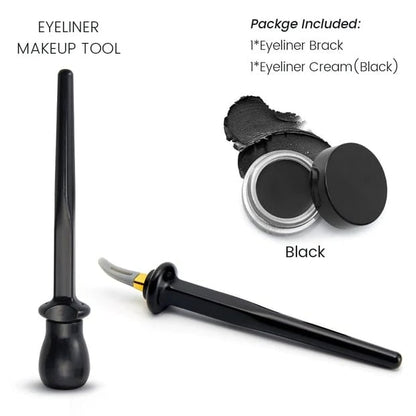 Eyeliner Pen, Precision Tip, Long-Lasting Smudge-Proof
