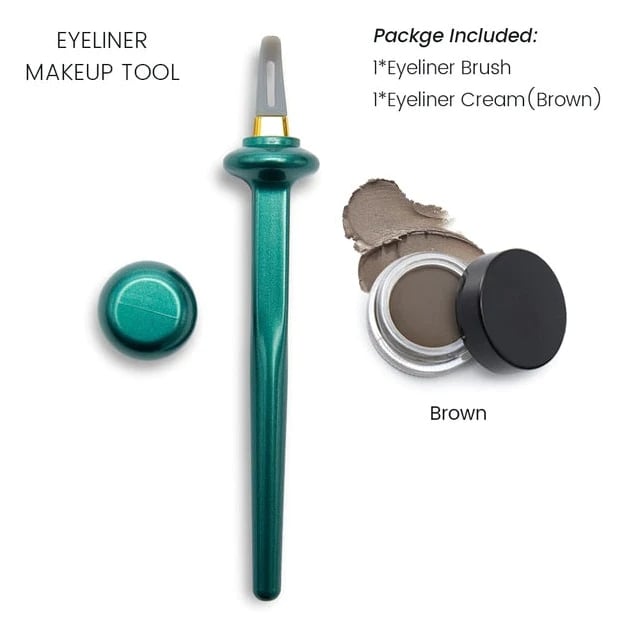 Eyeliner Pen, Precision Tip, Long-Lasting Smudge-Proof