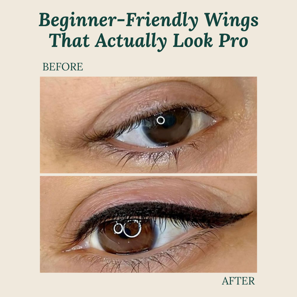 Eyeliner Pen, Precision Tip, Long-Lasting Smudge-Proof