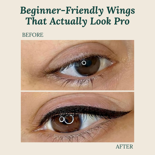 Eyeliner Pen, Precision Tip Waterproof Smudge-Proof Eyeliner for Beginners & Everyday Wear
