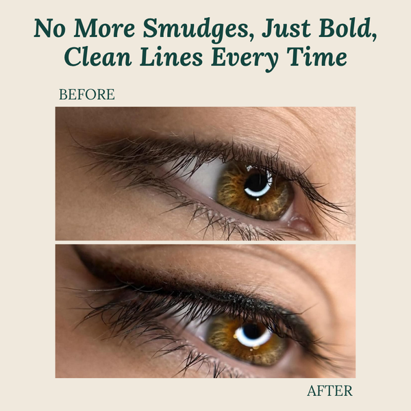 Eyeliner Pen, Precision Tip Waterproof Smudge-Proof Eyeliner for Beginners & Everyday Wear
