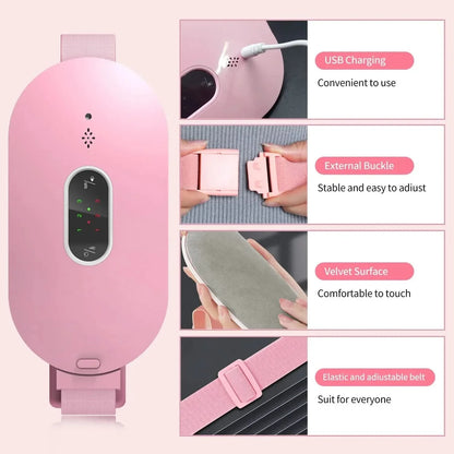 Relaxease Portable Massage & Heating Pad Menstrual
