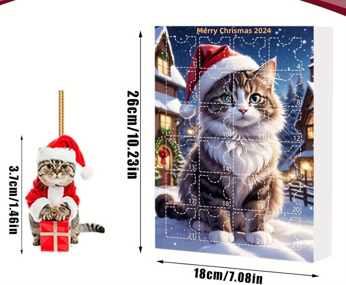 PURRICAL 24-Day Cat Advent Calendar