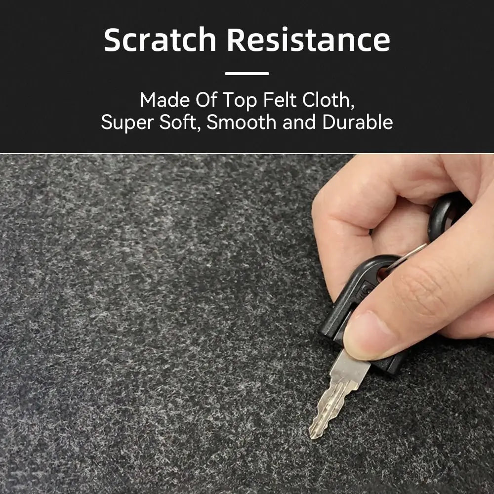 FELTCRAFT Handmade-looking Wool Felt Mouse Pad