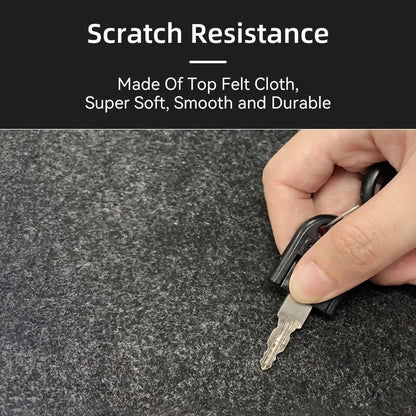 FELTCRAFT Handmade-looking Wool Felt Mouse Pad