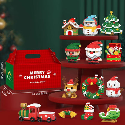 JOLLYBRICKS Christmas Building Blocks