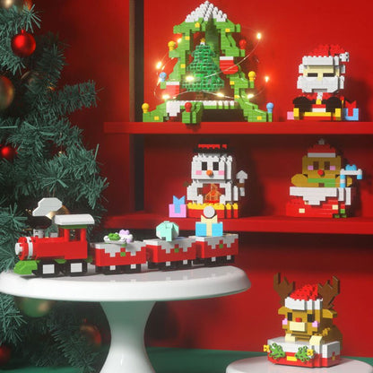 JOLLYBRICKS Christmas Building Blocks