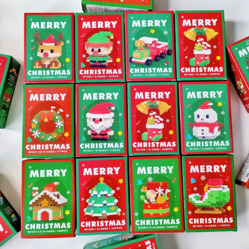 JOLLYBRICKS Christmas Building Blocks