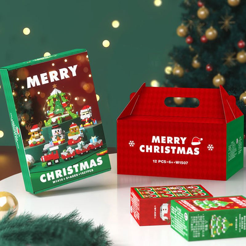 JOLLYBRICKS Christmas Building Blocks