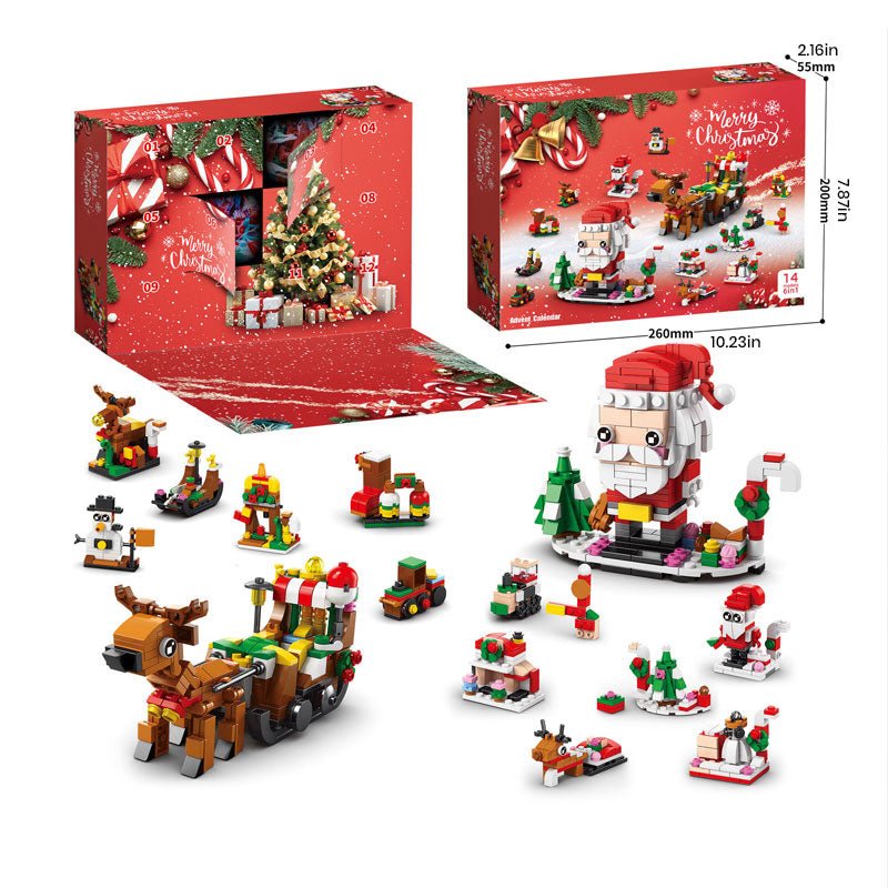 JOLLYBRICKS Christmas Building Blocks