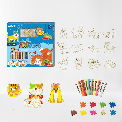 HOLIPAINT Christmas Glass Painting Set