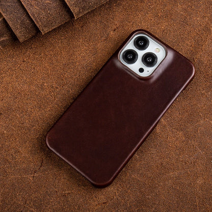 WAXEDHIDE Genuine Leather MagSafe Iphone Case