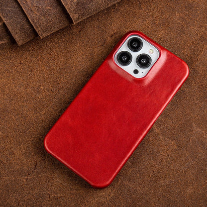 WAXEDHIDE Genuine Leather MagSafe Iphone Case