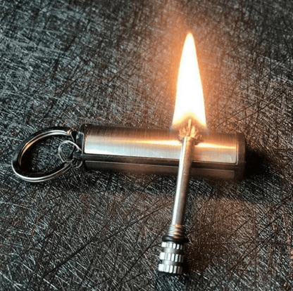 EMBERKEY Compact Waterproof Metal Fire Starter