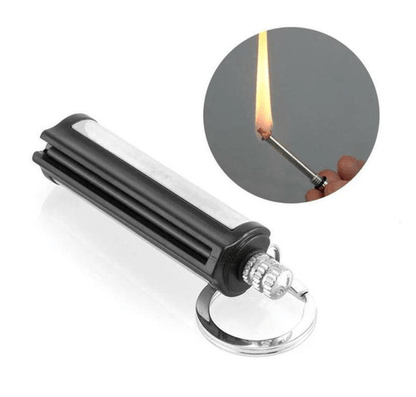 EMBERKEY Compact Waterproof Metal Fire Starter