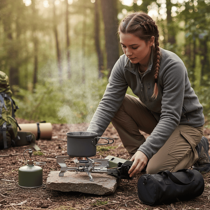 TRAILCOOK Compact Camping Stove Set image