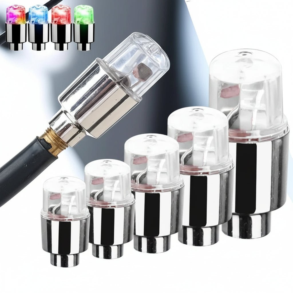 NIGHTRIM Universal LED Valve Caps Set