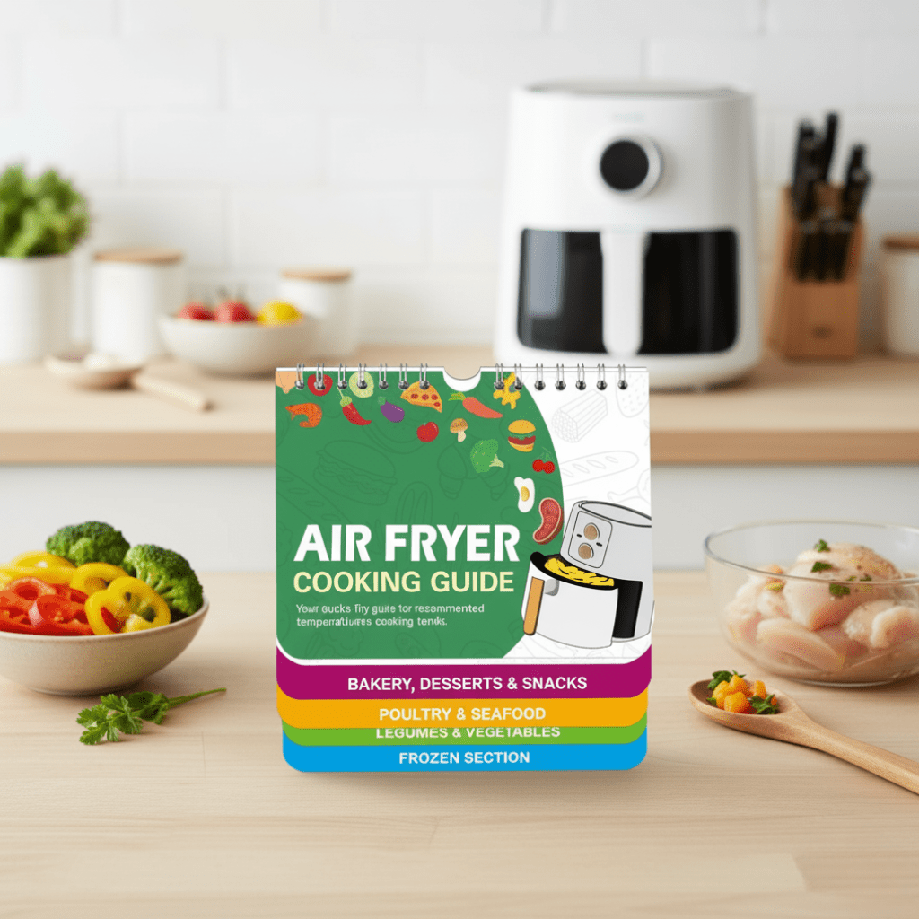 SWIFTFRY Airfryer Cooking Cheat Sheet