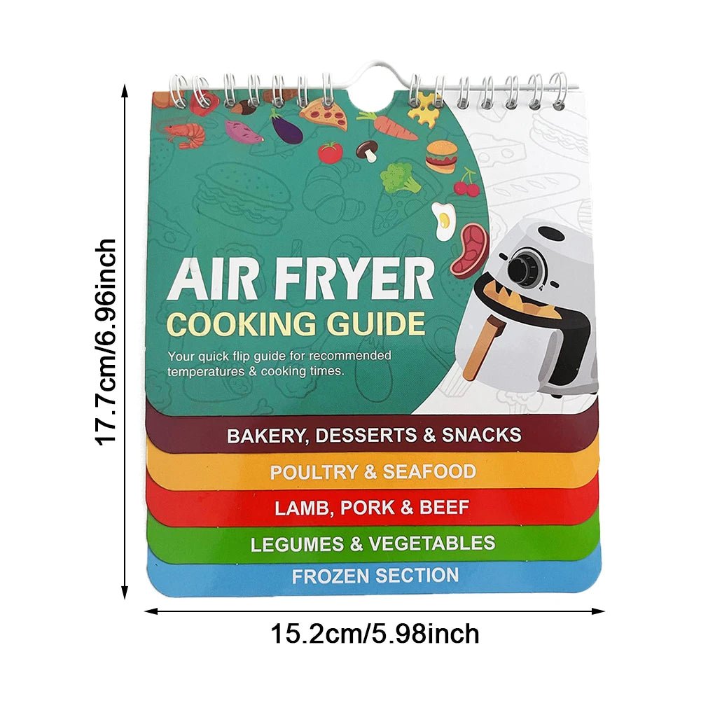 SWIFTFRY Airfryer Cooking Cheat Sheet