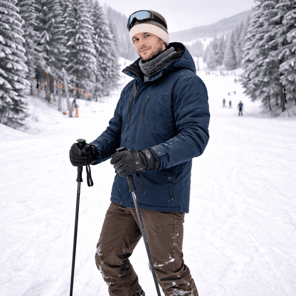 SOFTIQ Two-tone Fleece-lined Hat