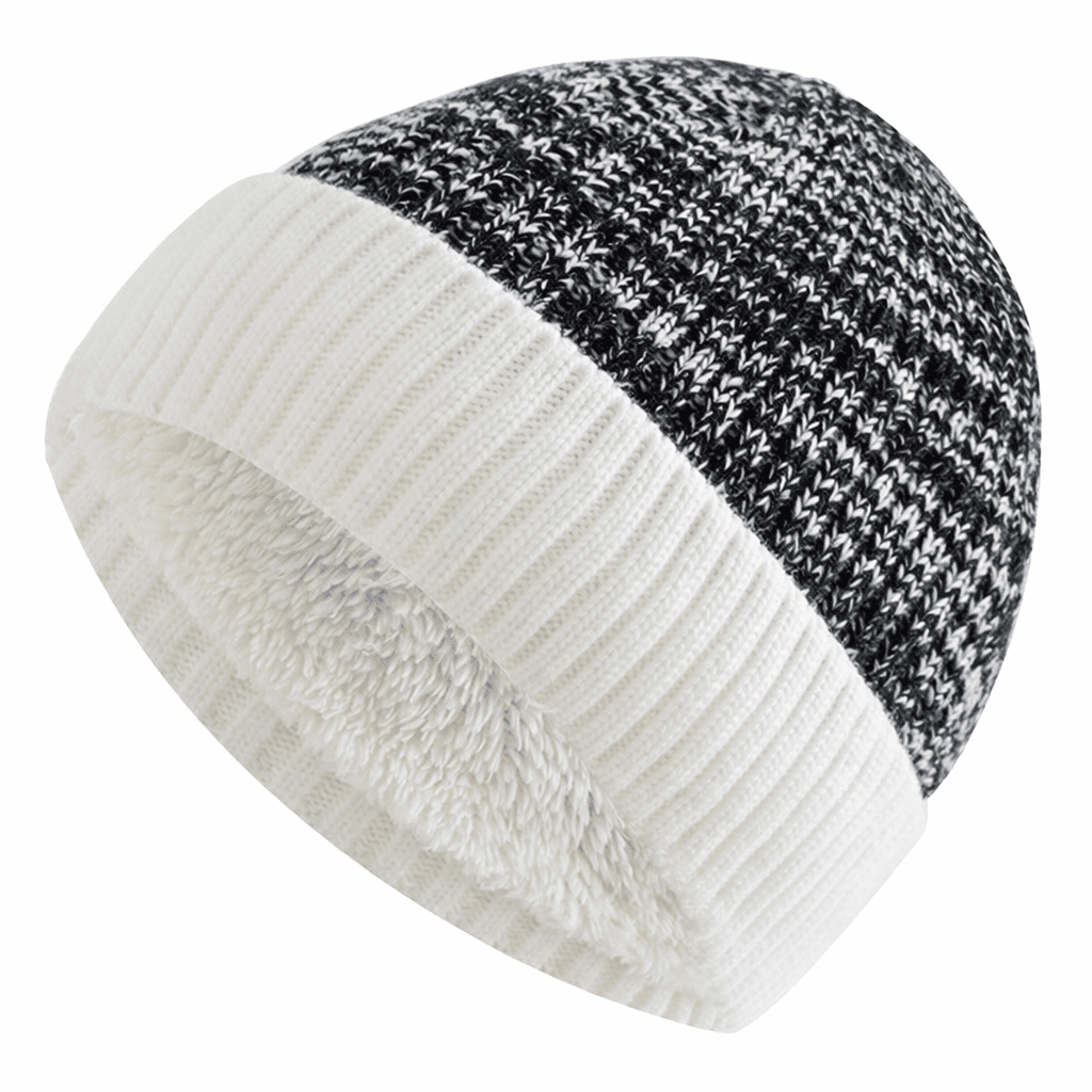 SOFTIQ Two-tone Fleece-lined Hat