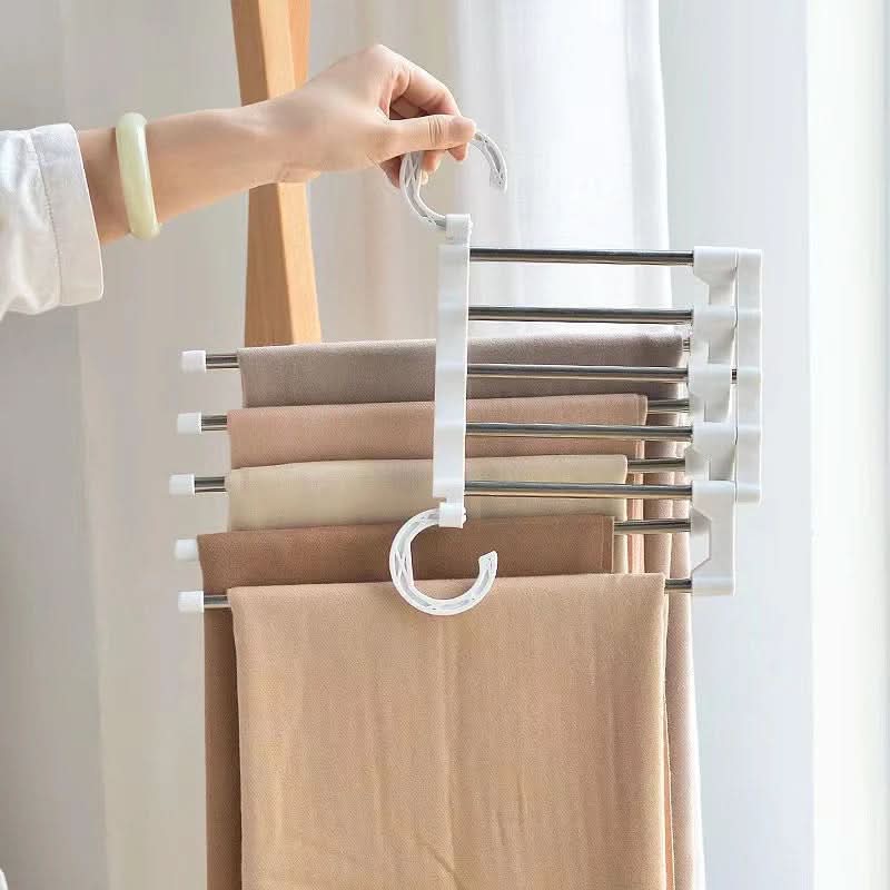 CLOSETMAX 5-in-1 Foldable Clothes Hanger Set