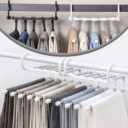CLOSETMAX 5-in-1 Foldable Clothes Hanger Set