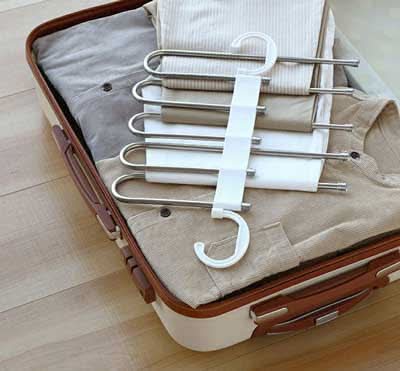 CLOSETMAX 5-in-1 Foldable Clothes Hanger Set