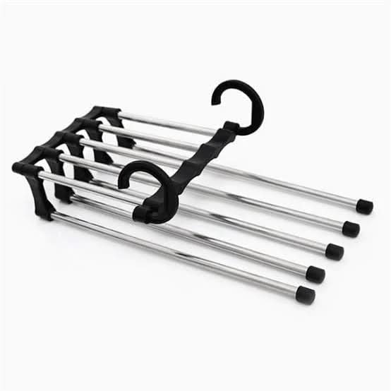 CLOSETMAX 5-in-1 Foldable Clothes Hanger Set