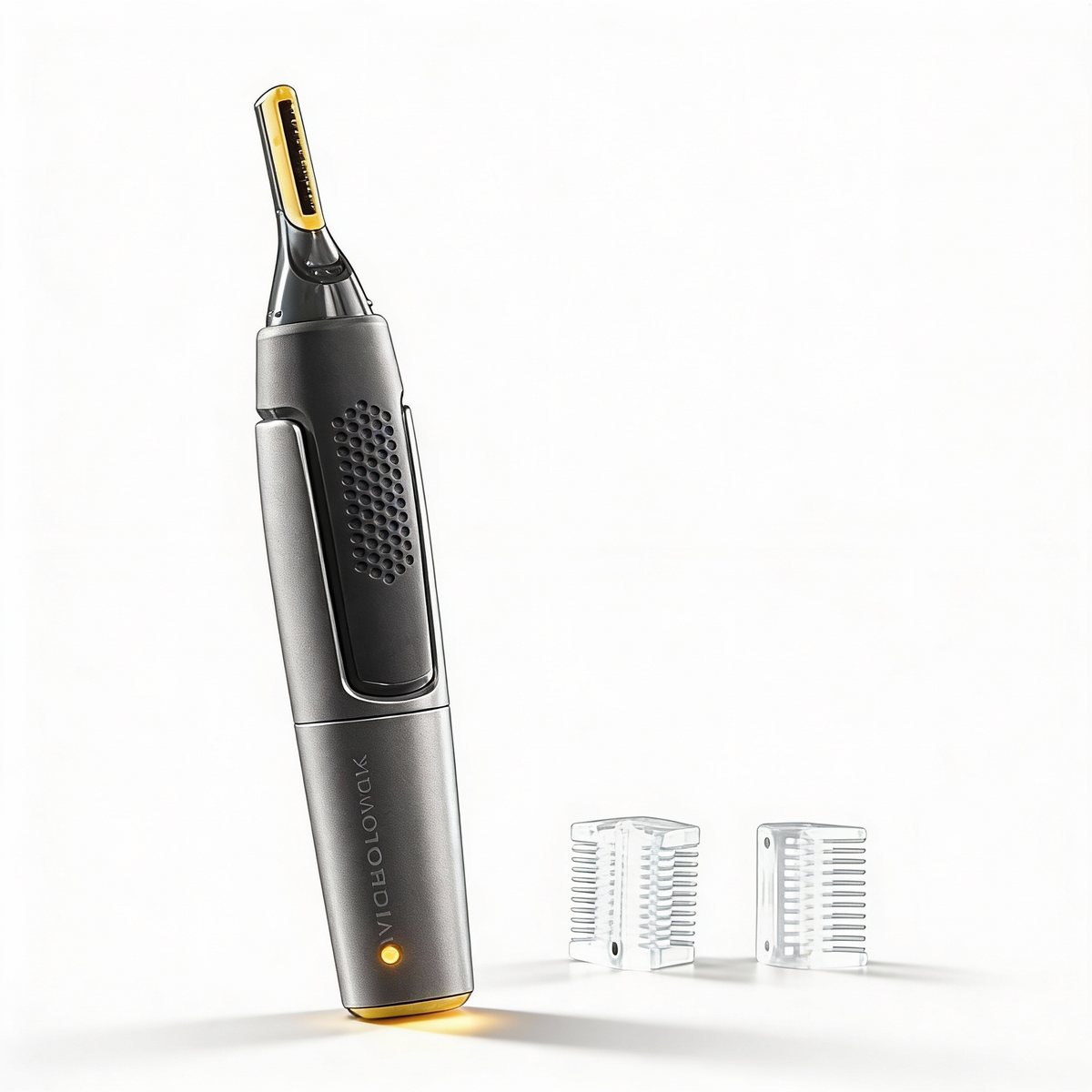 Ultra-Thin Precision Trimmer with LED Light, Titanium