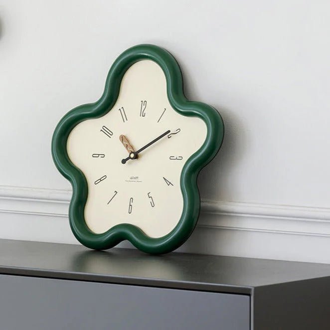 FLORAPULSE 3D Flower Pendulum Wall Clock