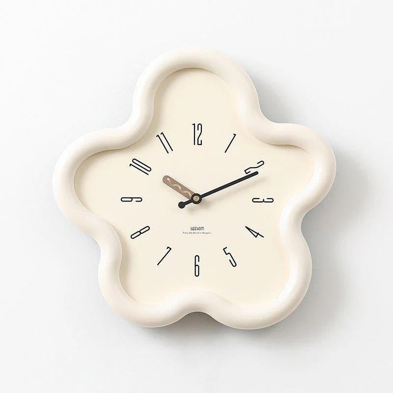 FLORAPULSE 3D Flower Pendulum Wall Clock