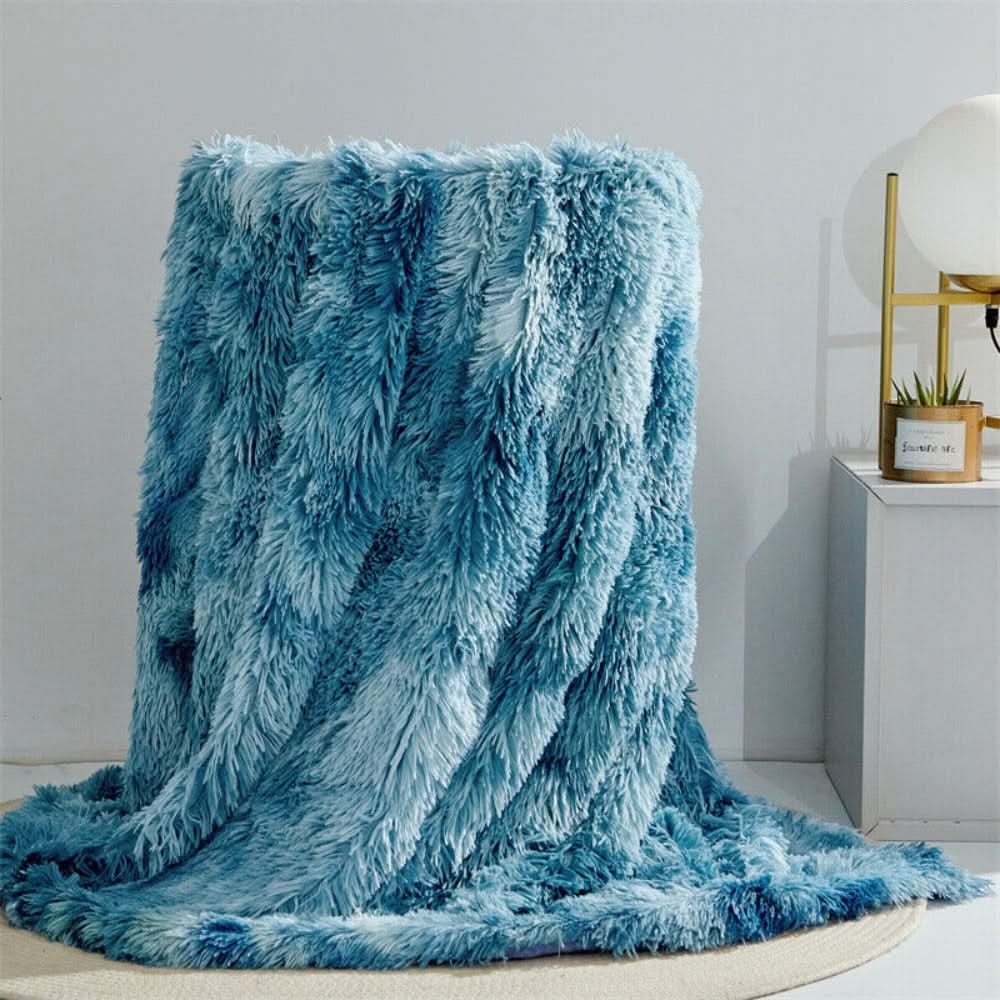SILKFURIA Soft Artificial Fur Blanket