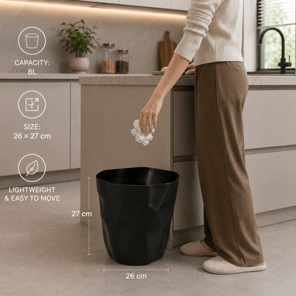 FORMAFLOW Minimalist Trash Can