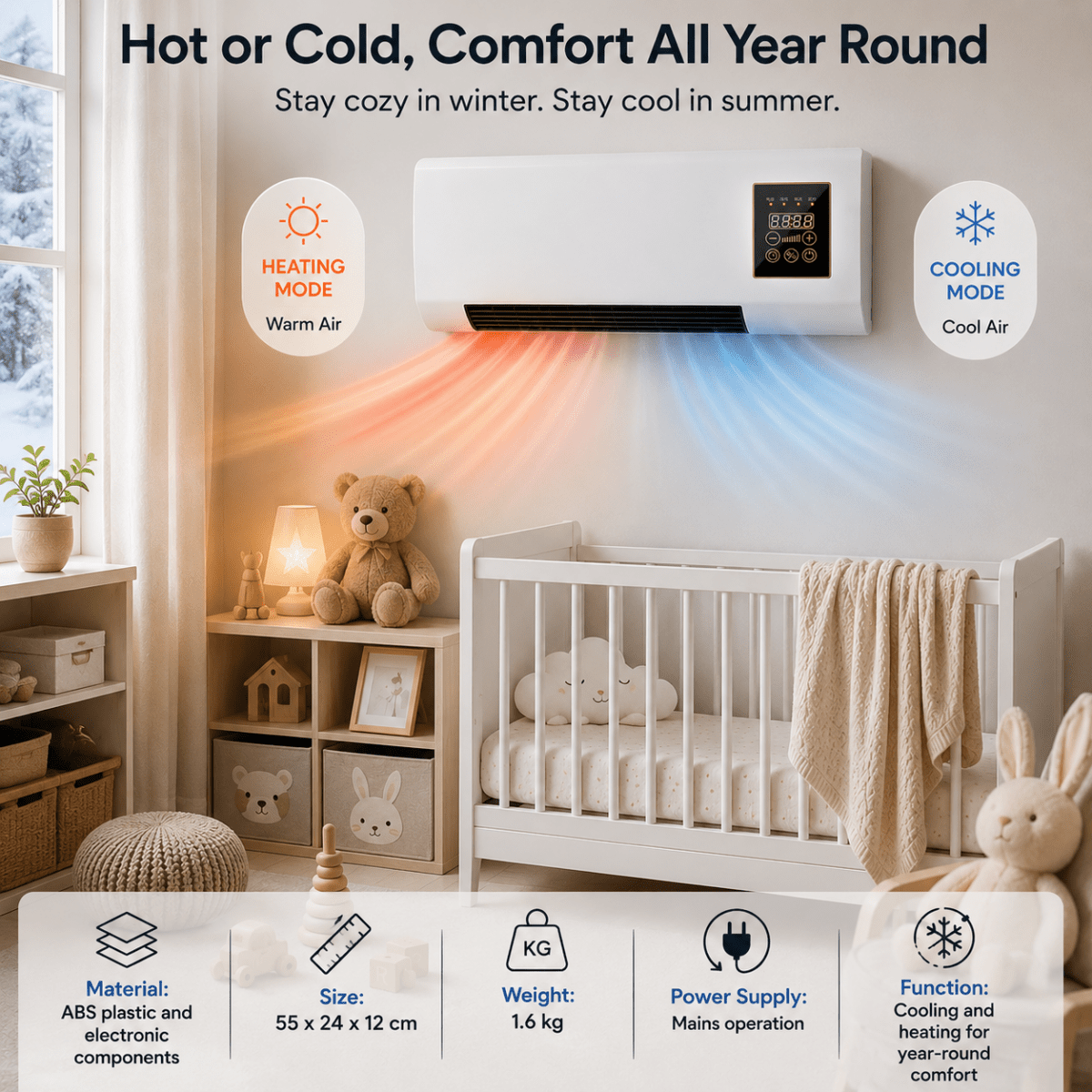 FRESHCLIMA Cooling Heating Device