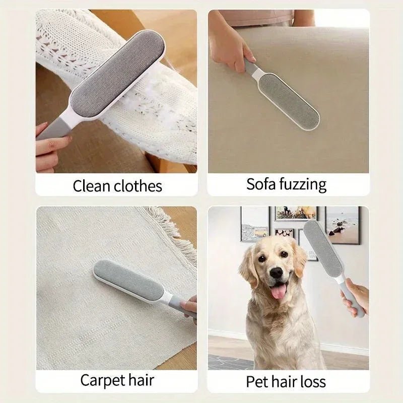 FURFLIP Friendly 2-Sided Pet Hair Brush